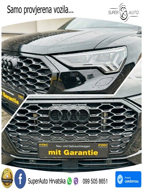 Audi Q3 Sportback 45 TFSIe (245 KS) S tronic S line LED+GR SJED+ACC