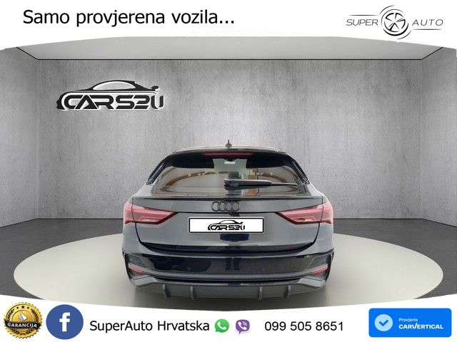 Audi Q3 Sportback 45 TFSIe (245 KS) S tronic S line LED+GR SJED+ACC