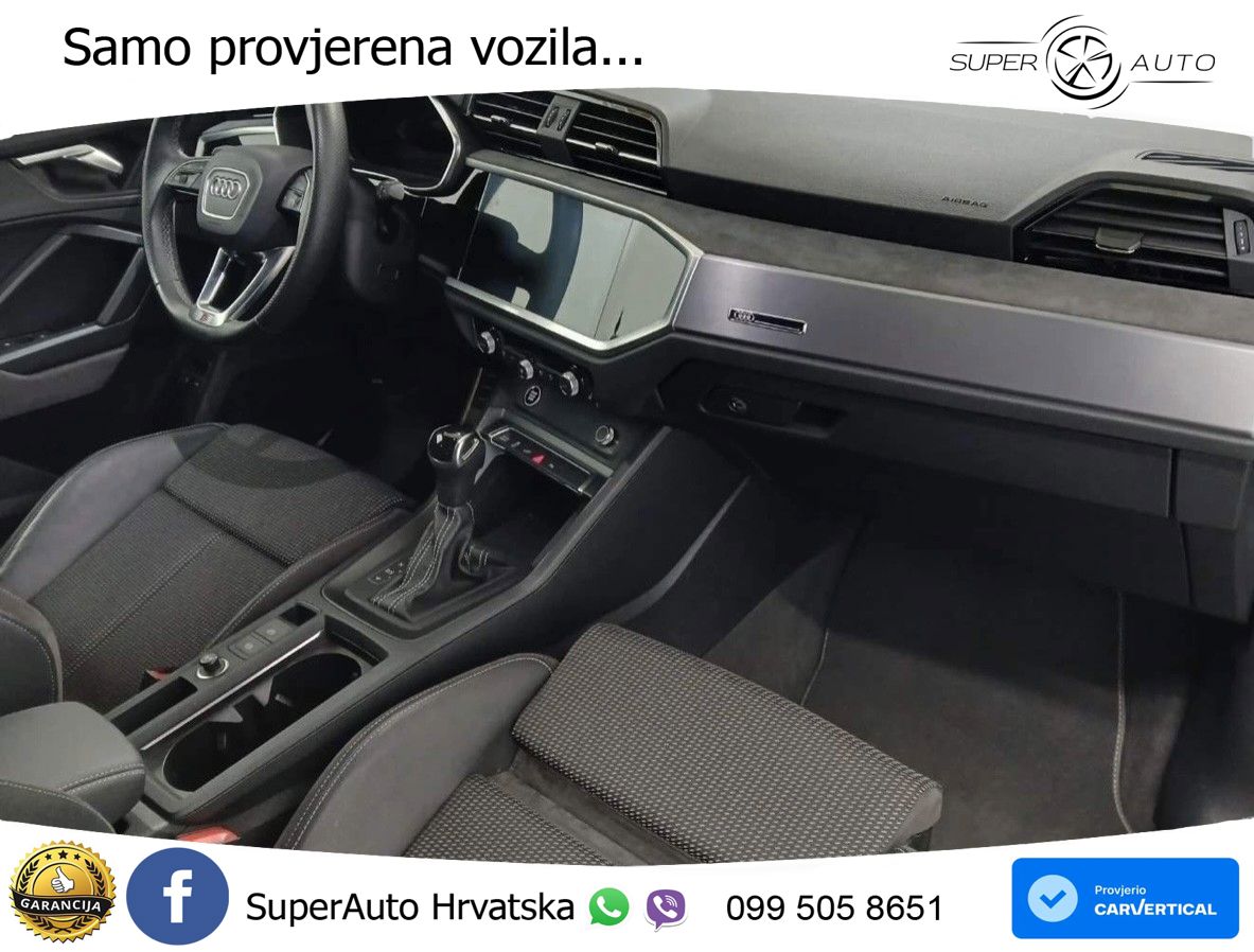 Audi Q3 Sportback 45 TFSIe (245 KS) S tronic S line LED+GR SJED+ACC
