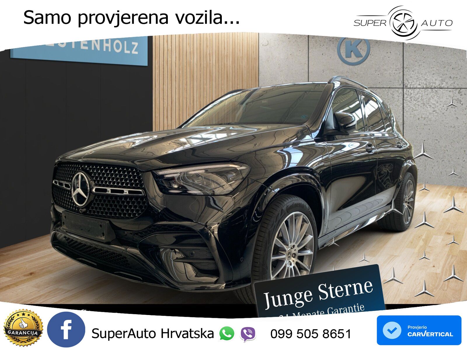 Mercedes GLE 300d (269 KS) EQ Boost 4MATIC 9G-TRONIC AMG LED+GR SJED+ACC