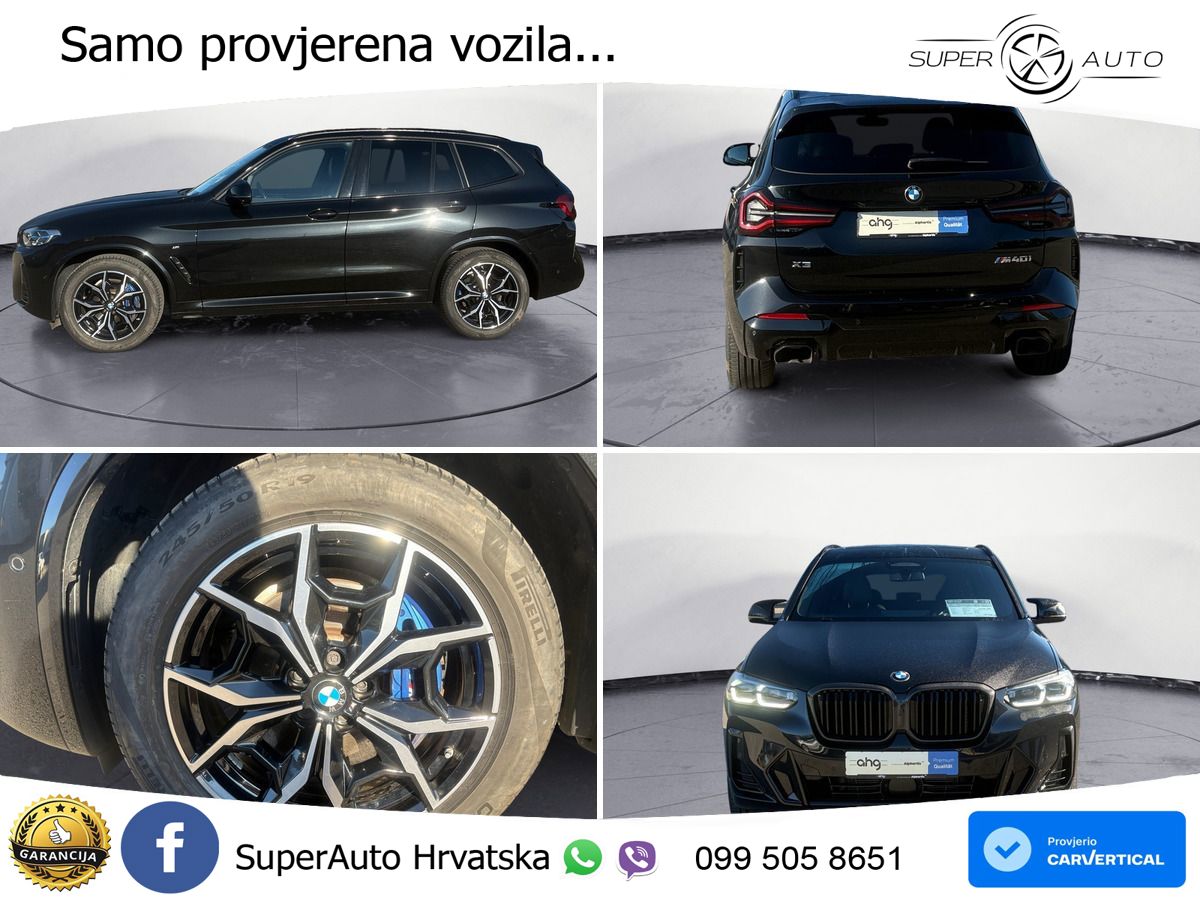 BMW X3 M40i xDrive Steptronic LED+GR SJED+ACC
