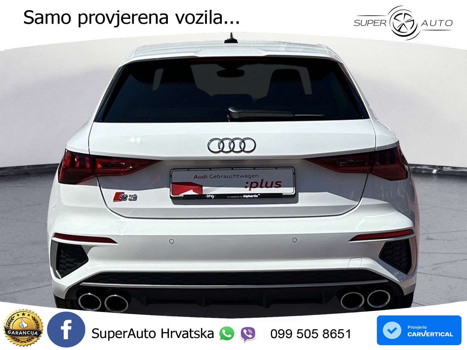 Audi S3 2.0 TFSI (310 KS) quattro S tronic