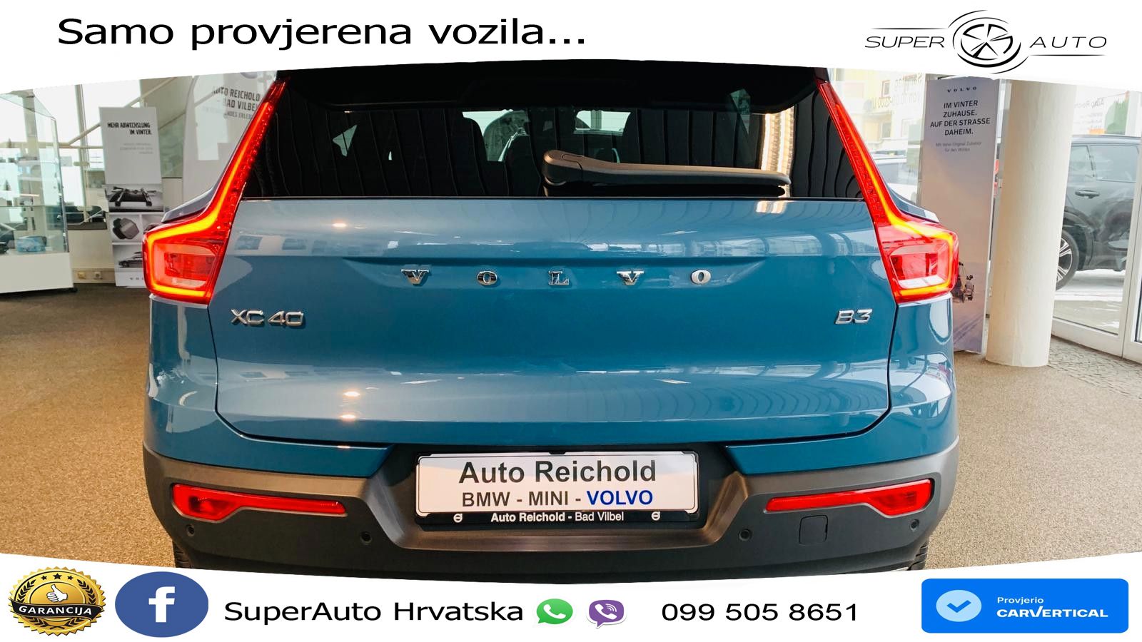 Volvo XC40 2.0 B3 163 KS Automatic LED+GR SJED+ACC