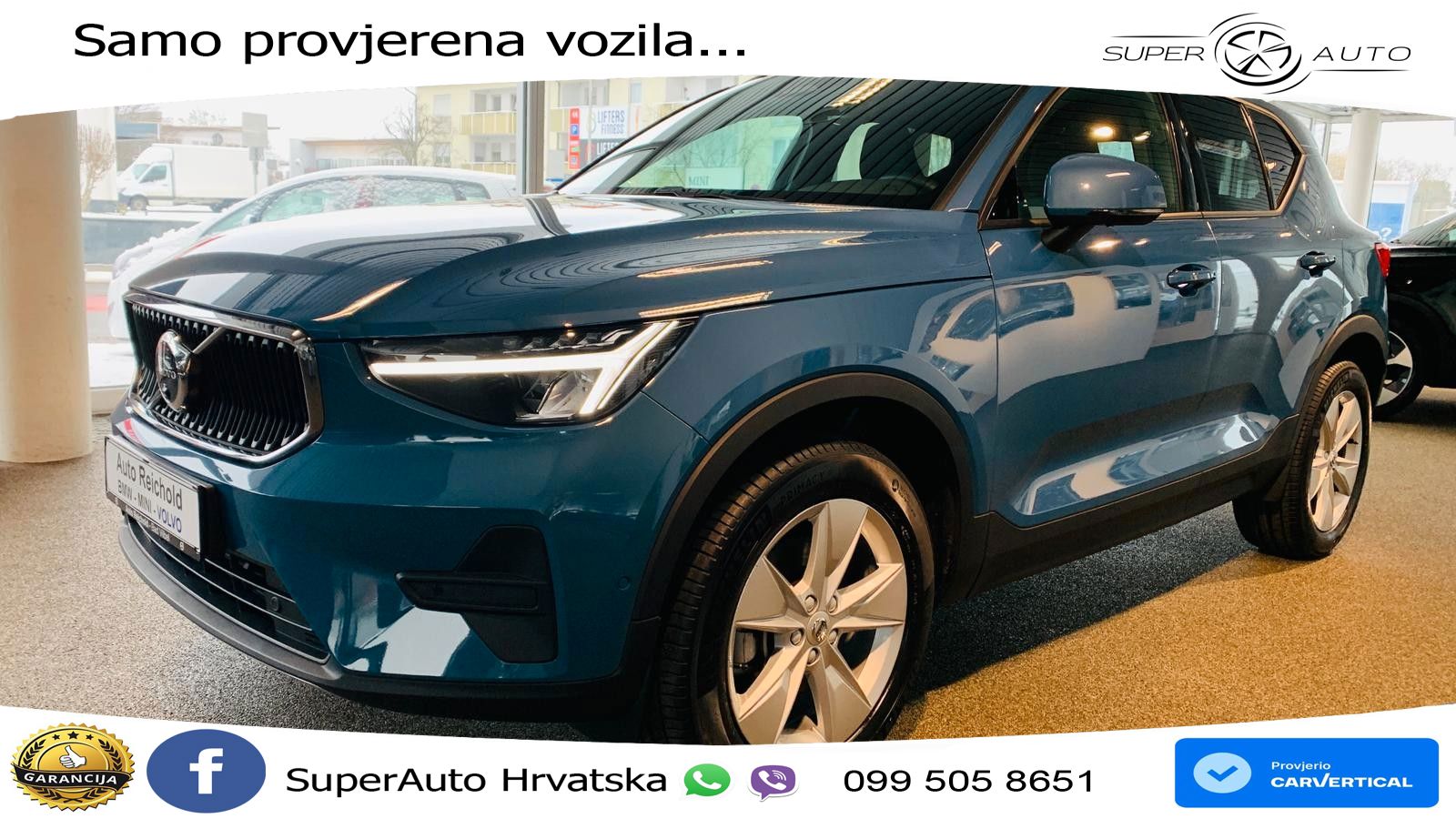 Volvo XC40 2.0 B3 163 KS Automatic LED+GR SJED+ACC