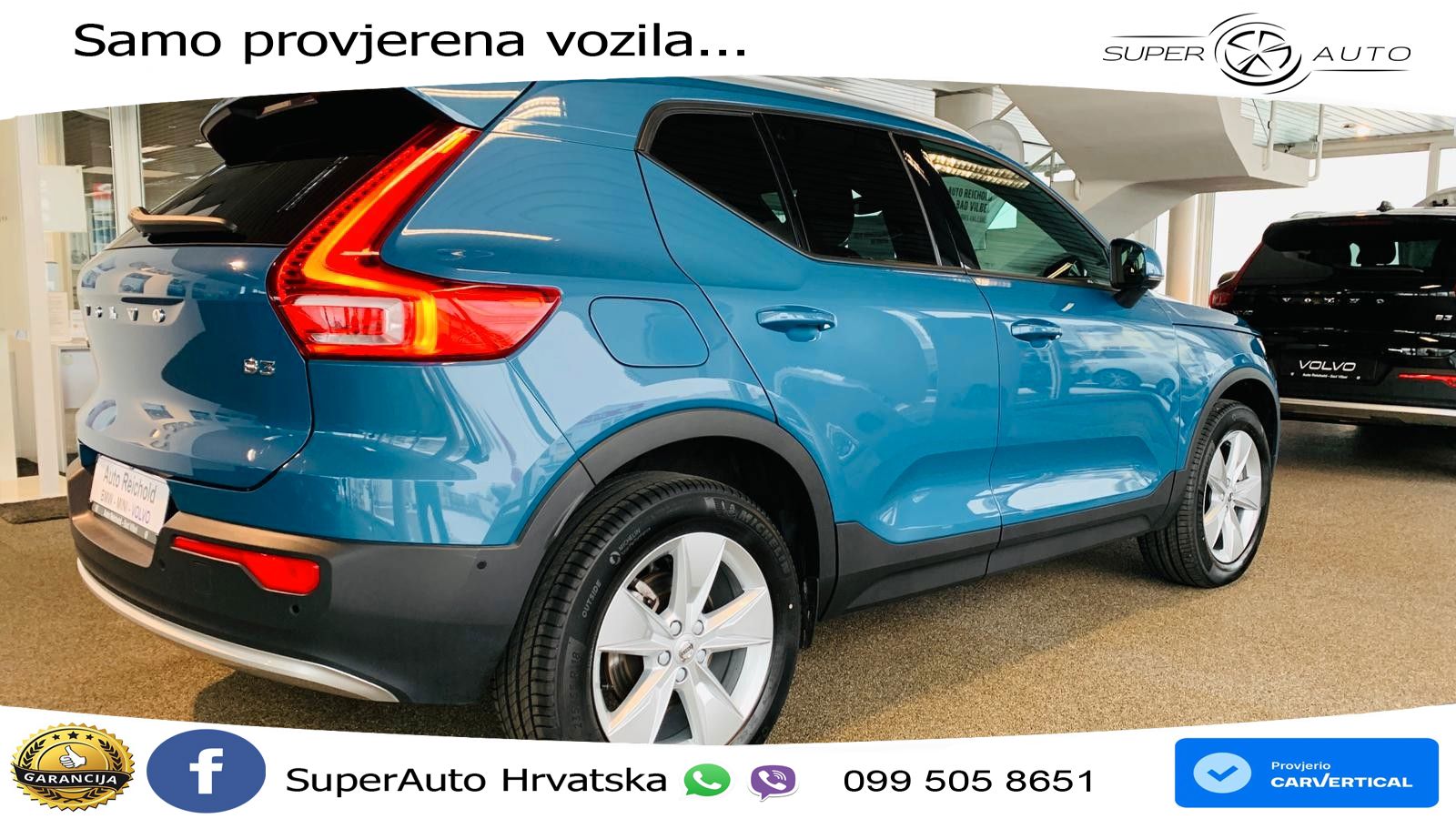 Volvo XC40 2.0 B3 163 KS Automatic LED+GR SJED+ACC