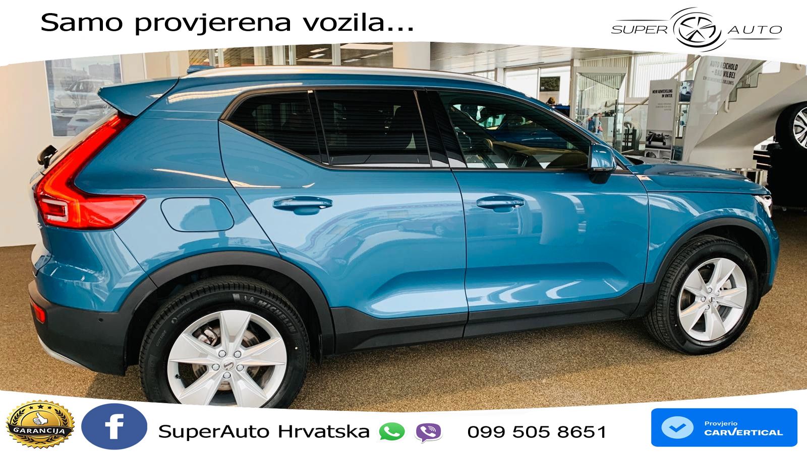 Volvo XC40 2.0 B3 163 KS Automatic LED+GR SJED+ACC
