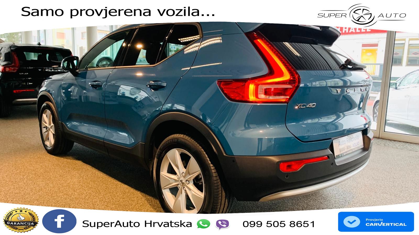 Volvo XC40 2.0 B3 163 KS Automatic LED+GR SJED+ACC