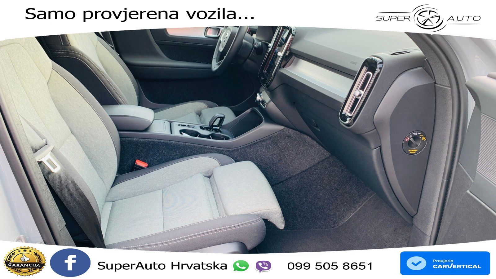 Volvo XC40 2.0 B3 163 KS Automatic LED+GR SJED+ACC