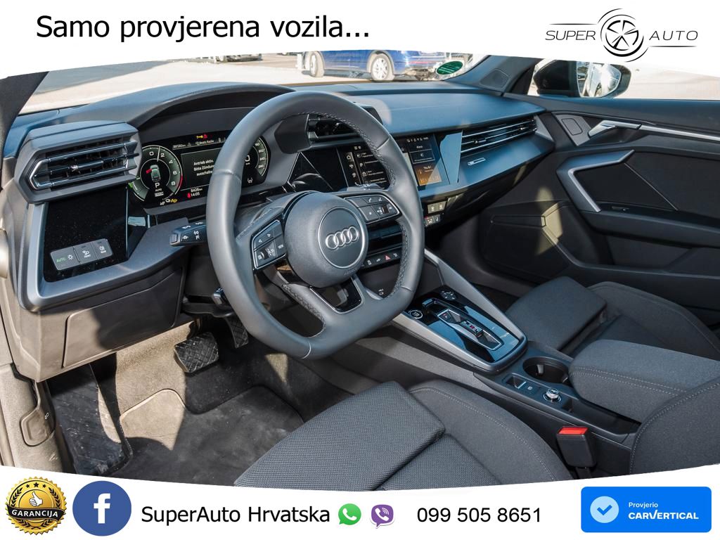Audi A3 Sportback 40 TFSI e (204 KS) Plug-in Hybrid S tronic advanced LED+GR SJED+ACC