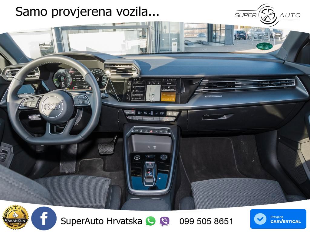 Audi A3 Sportback 40 TFSI e (204 KS) Plug-in Hybrid S tronic advanced LED+GR SJED+ACC