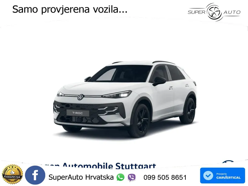 Volkswagen T-Roc 1.5 eTSI (150 KS)  DSG LED+GR SJED+ACC