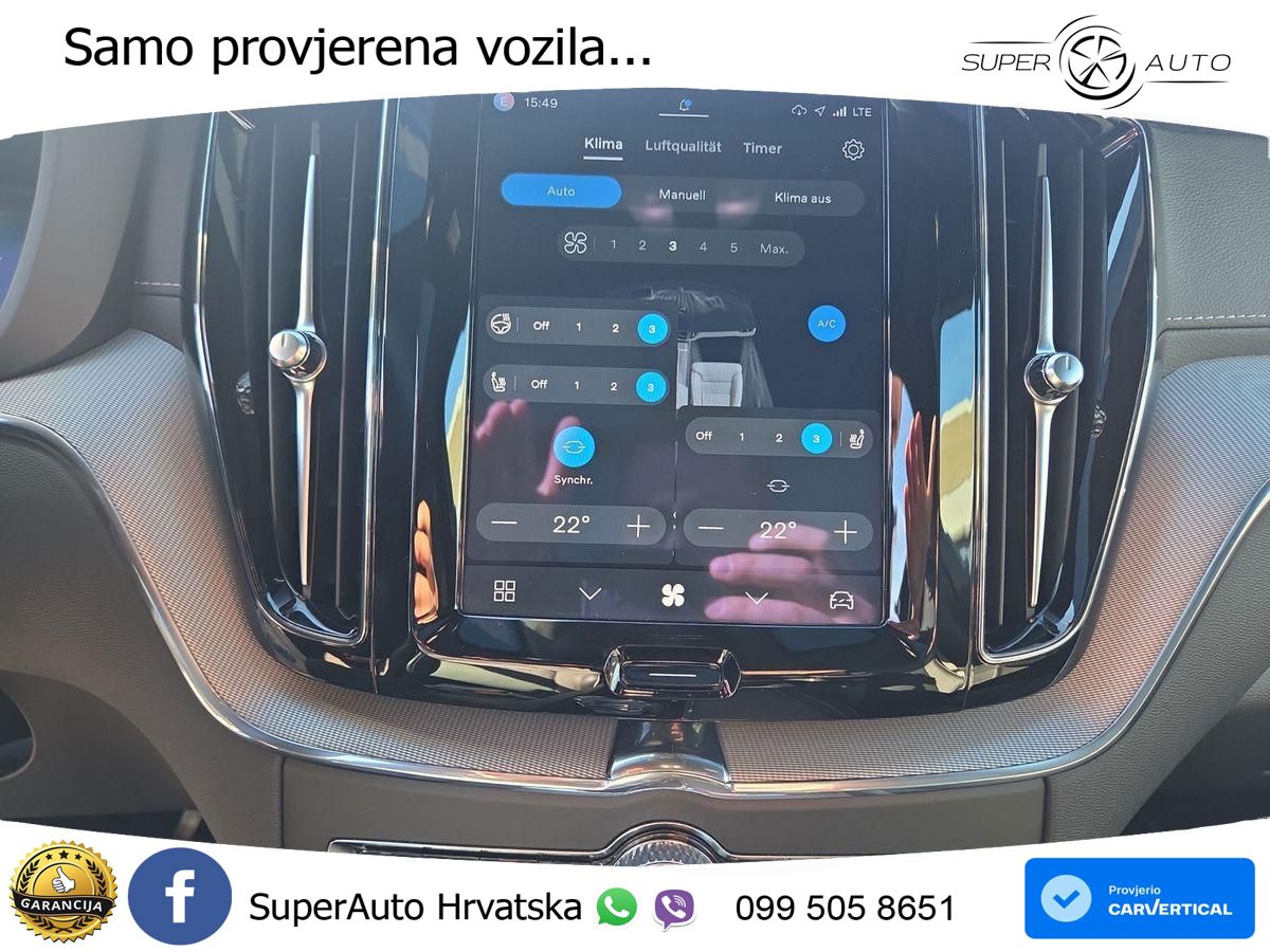 Volvo XC60 T8 AWD Geartronic ZRAČNI+ACC+4xGR SJED+KAM