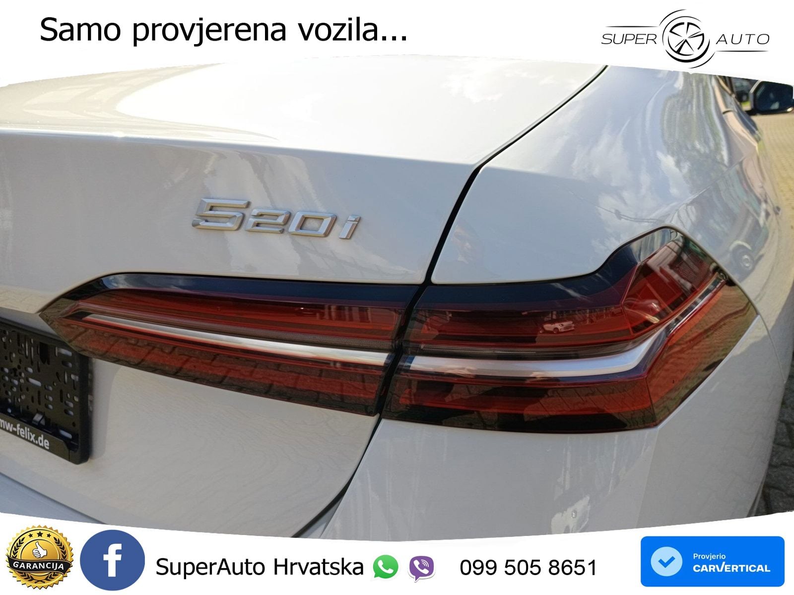 BMW 520i (208 KS) Steptronic M Sport LED+GR SJED+ACC
