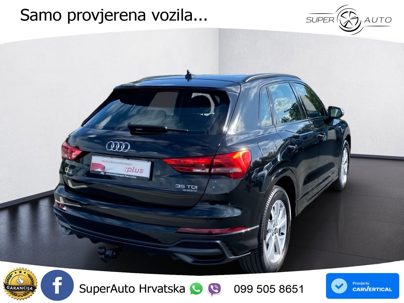 Audi Q3 35 TDI (150 KS) quattro S tronic S line