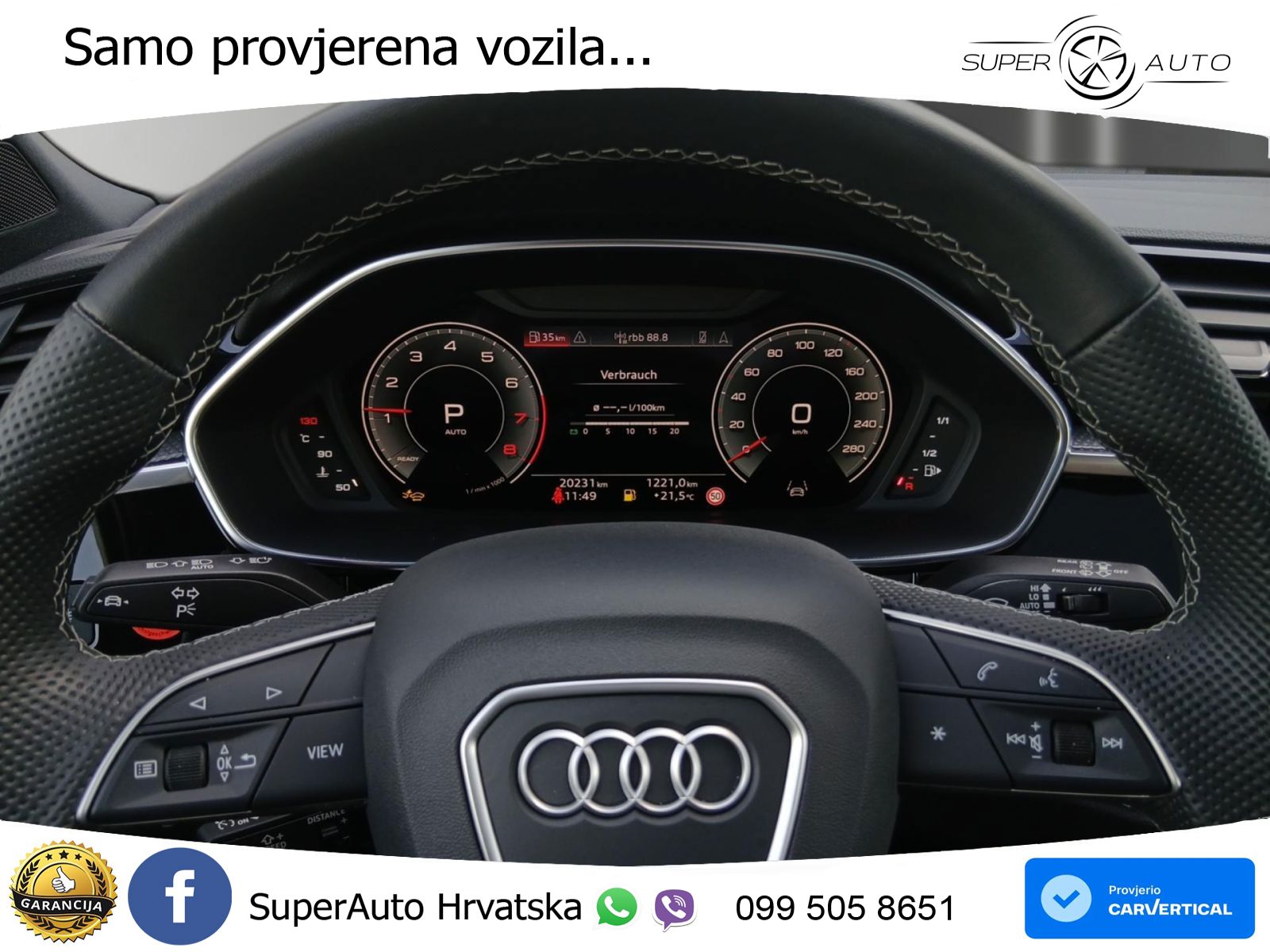 Audi Q3 II Sportback 35 TFSI (150 KS) S tronic S line LED+GR SJED+ACC