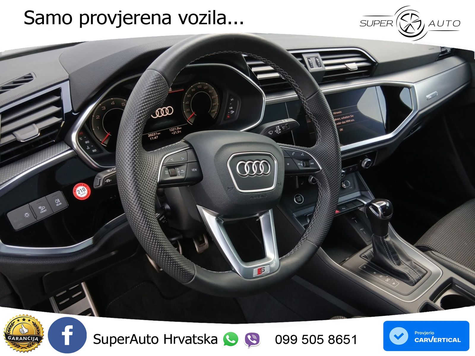 Audi Q3 II Sportback 35 TFSI (150 KS) S tronic S line LED+GR SJED+ACC