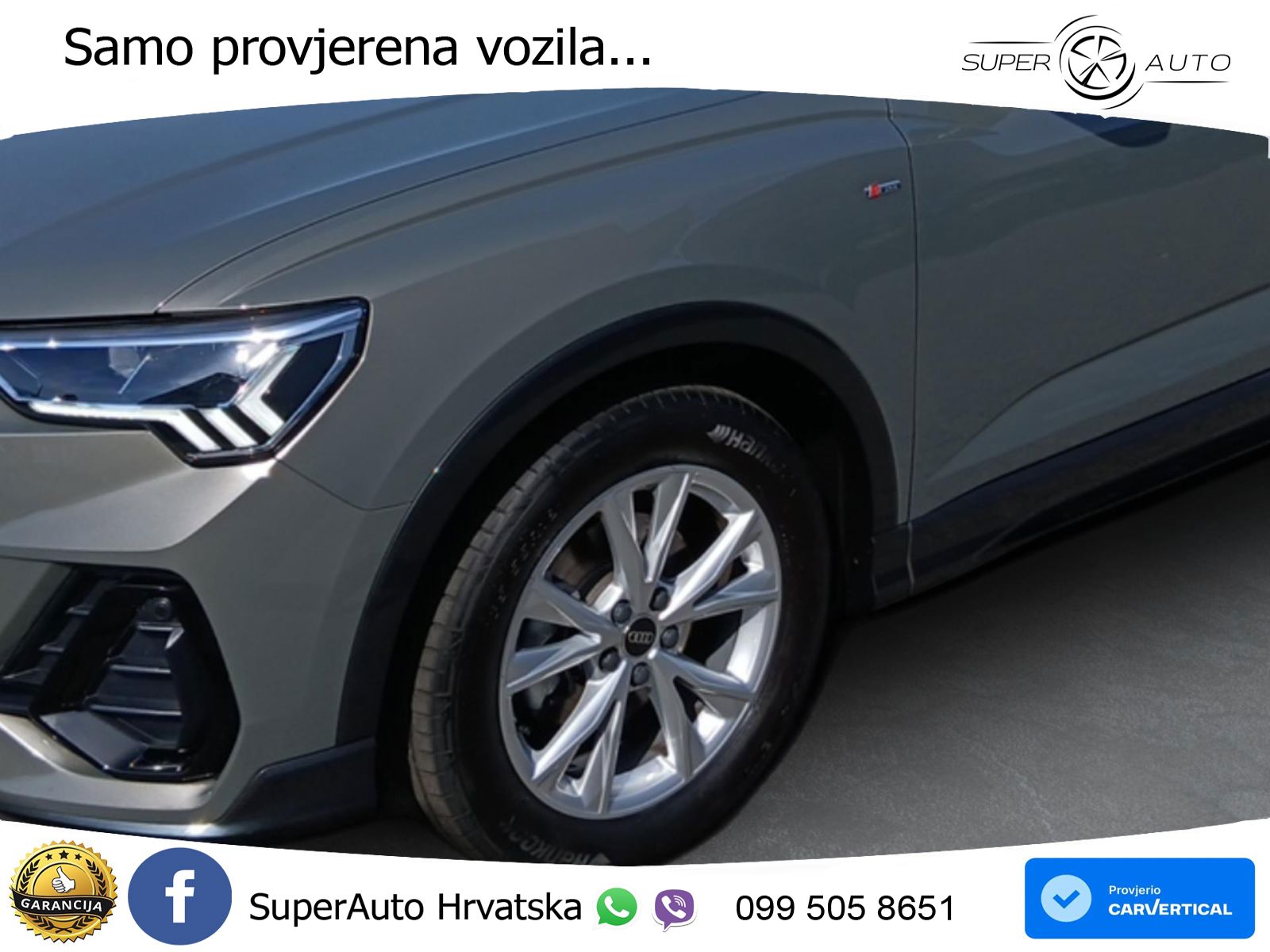 Audi Q3 II Sportback 35 TFSI (150 KS) S tronic S line LED+GR SJED+ACC