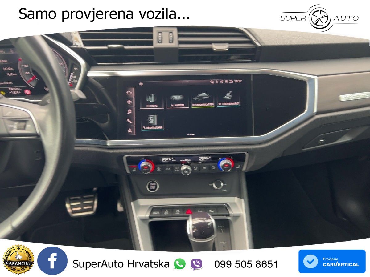 Audi Q3 40 TDI (200 KS) quattro S tronic S line LED+GR SJED+ACC