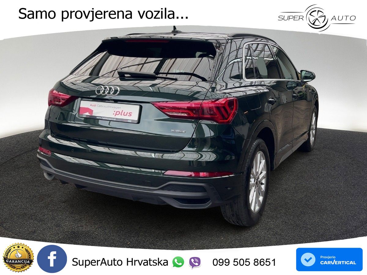 Audi Q3 40 TDI (200 KS) quattro S tronic S line LED+GR SJED+ACC
