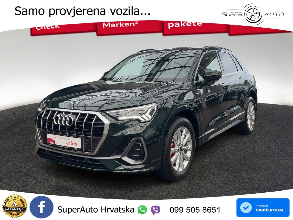 Audi Q3 40 TDI (200 KS) quattro S tronic S line LED+GR SJED+ACC
