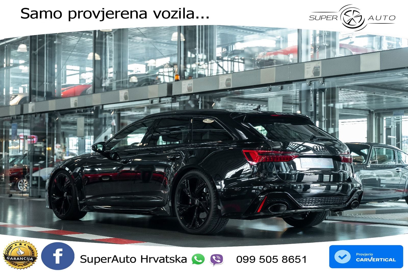 Audi RS6 Avant 4.0 TFSI V8 (600 KS) quattro Tiptronic LED+GR SJED+ACC