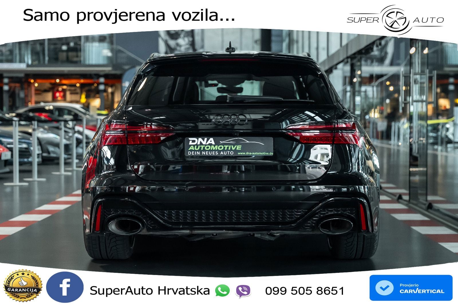 Audi RS6 Avant 4.0 TFSI V8 (600 KS) quattro Tiptronic LED+GR SJED+ACC
