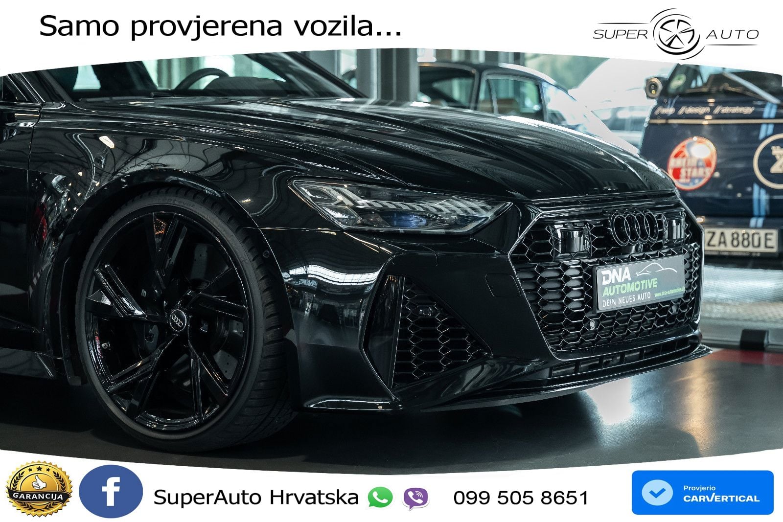 Audi RS6 Avant 4.0 TFSI V8 (600 KS) quattro Tiptronic LED+GR SJED+ACC