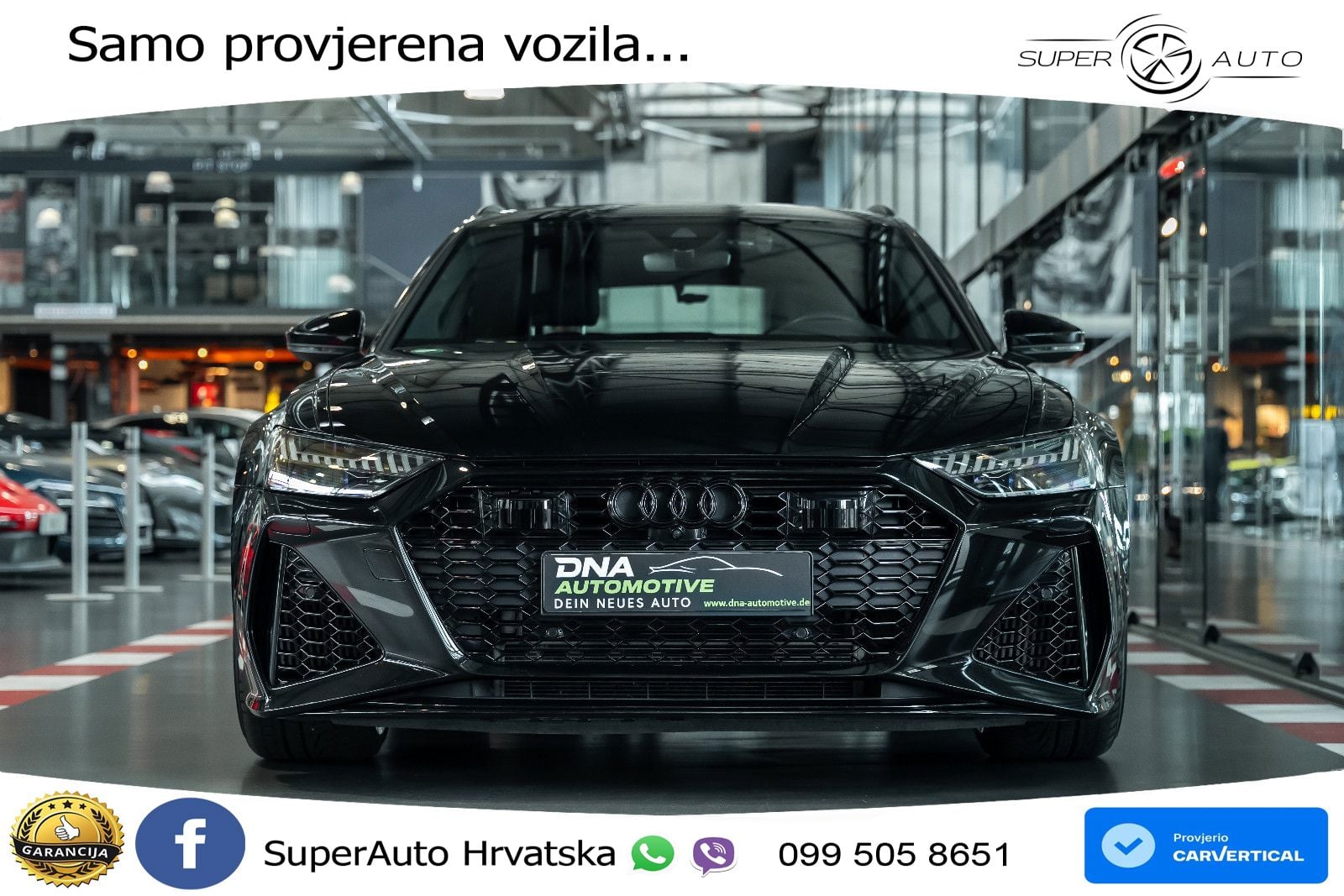 Audi RS6 Avant 4.0 TFSI V8 (600 KS) quattro Tiptronic LED+GR SJED+ACC