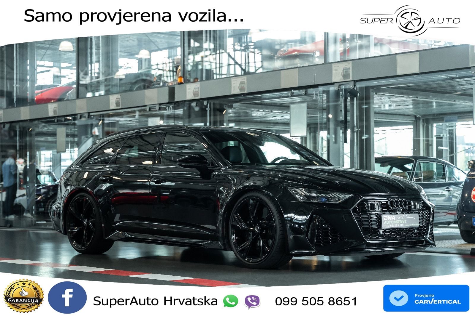 Audi RS6 Avant 4.0 TFSI V8 (600 KS) quattro Tiptronic LED+GR SJED+ACC