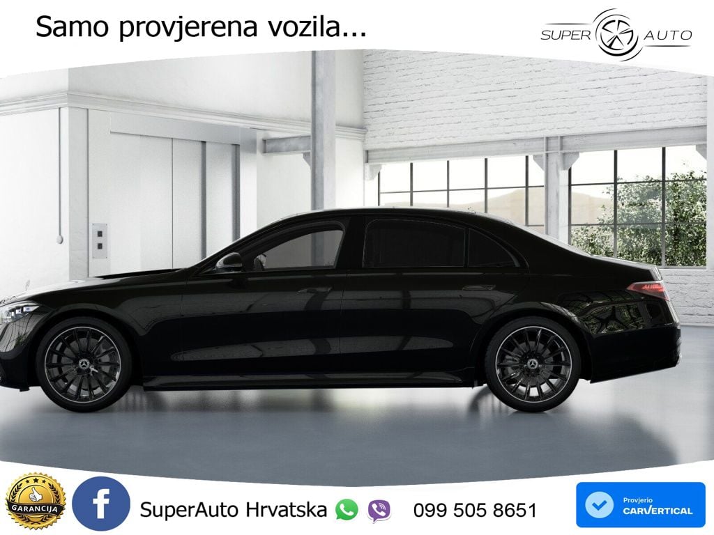 Mercedes S 350d (313 KS) EQ Boost 4MATIC 9G-TRONIC AMG ACC+HEAD+4xGR SJED+360+PANO