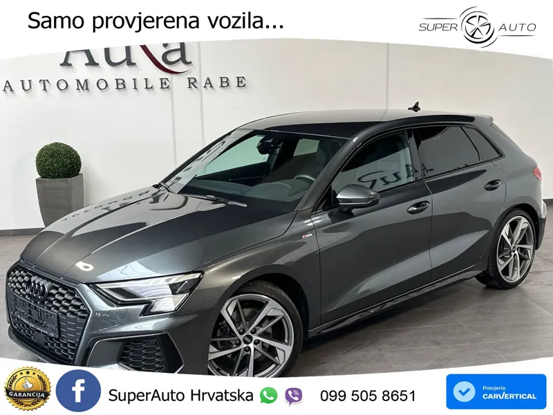 Audi A3 35 TFSI (150 KS) S tronic S line LED+GR SJED+ACC