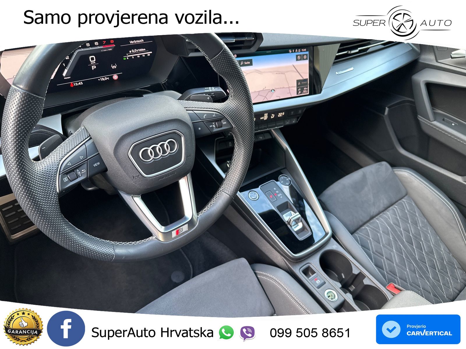 Audi A3 35 TFSI (150 KS) S tronic S line LED+GR SJED+ACC