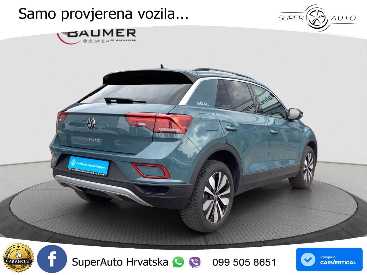 Volkswagen T-Roc I 1.5 TSI (150 KS) DSG LED+GR SJED+ACC