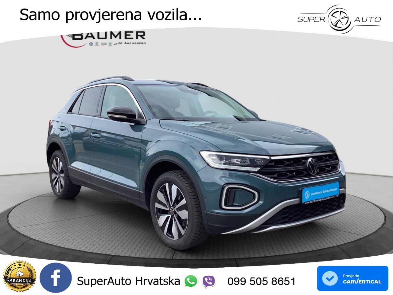 Volkswagen T-Roc I 1.5 TSI (150 KS) DSG LED+GR SJED+ACC