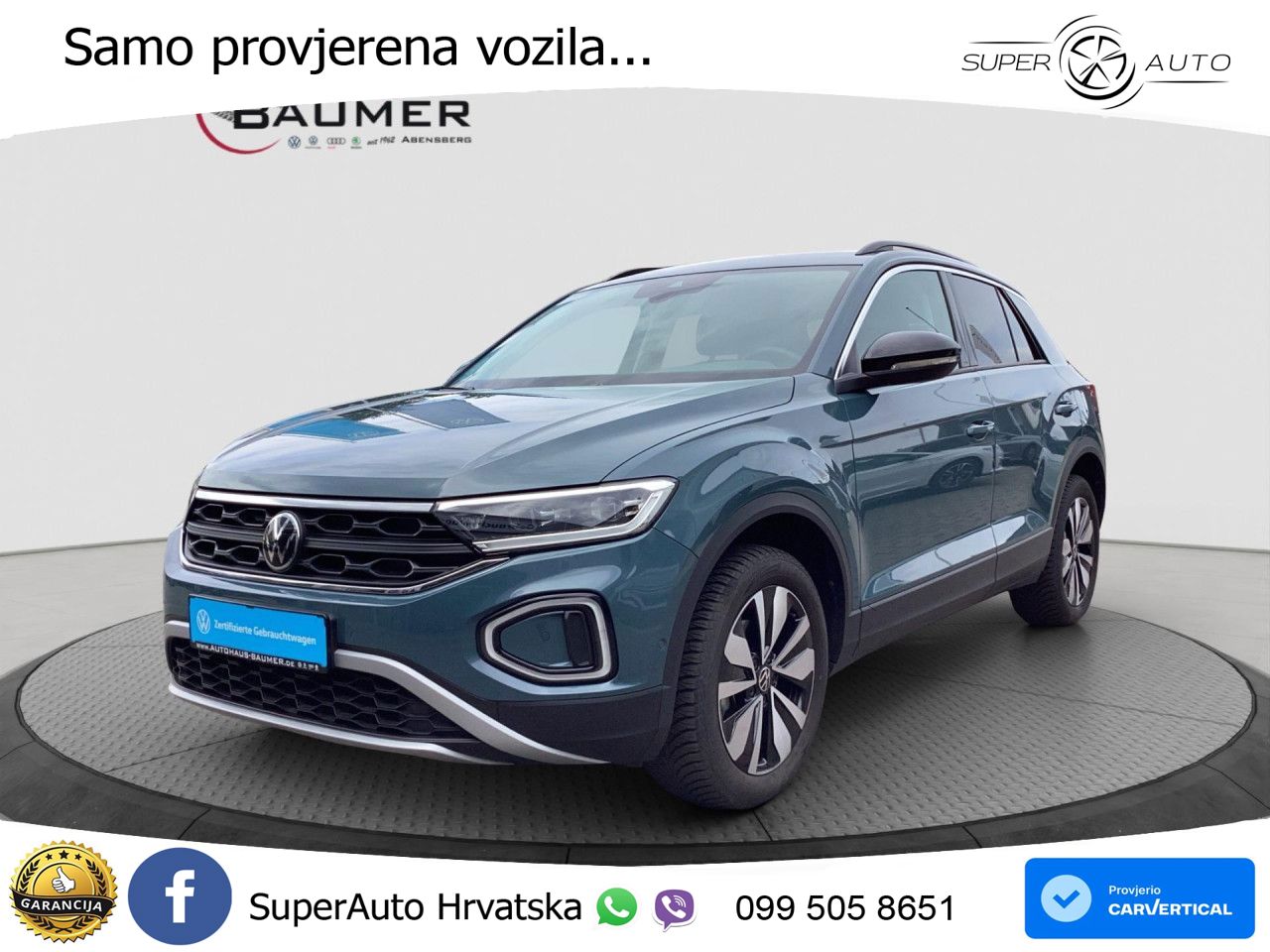 Volkswagen T-Roc I 1.5 TSI (150 KS) DSG LED+GR SJED+ACC