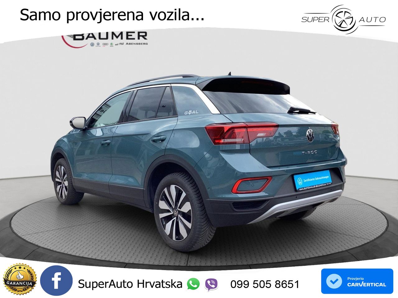 Volkswagen T-Roc I 1.5 TSI (150 KS) DSG LED+GR SJED+ACC