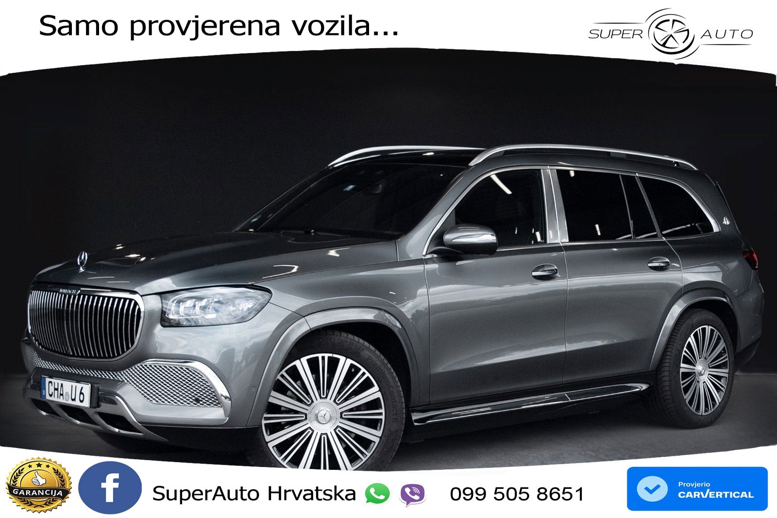 Mercedes Maybach GLS 600 V8 (557 KS) EQ Boost 4MATIC 9G-TRONIC ACC+HEAD+4xGR SJED+360+PANO