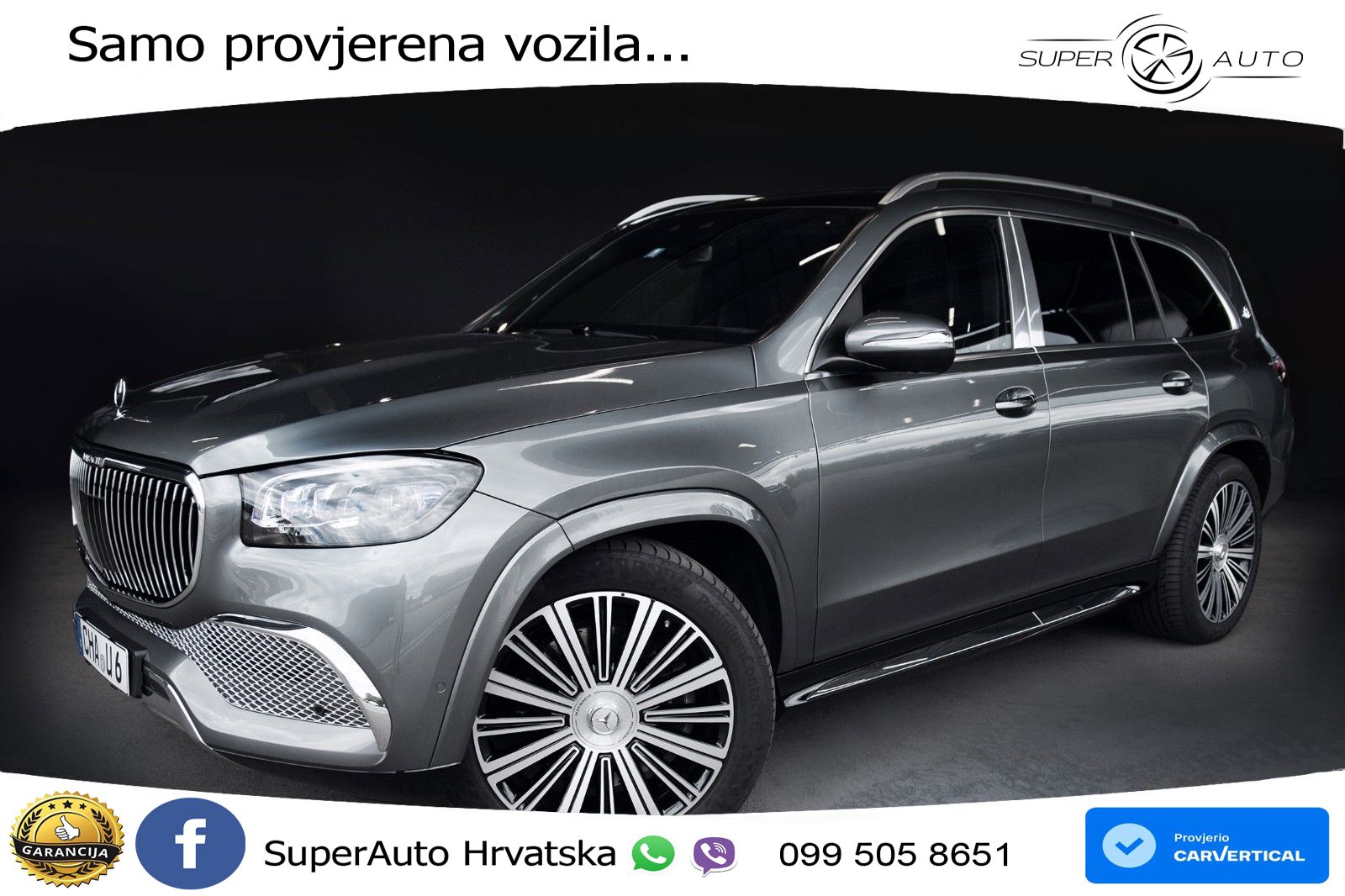 Mercedes Maybach GLS 600 V8 (557 KS) EQ Boost 4MATIC 9G-TRONIC ACC+HEAD+4xGR SJED+360+PANO