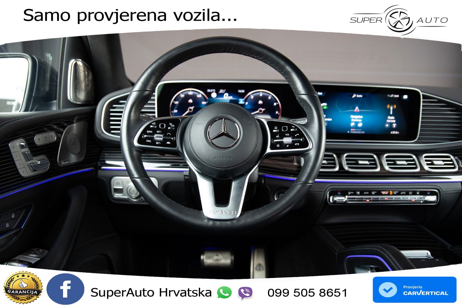 Mercedes Maybach GLS 600 V8 (557 KS) EQ Boost 4MATIC 9G-TRONIC ACC+HEAD+4xGR SJED+360+PANO