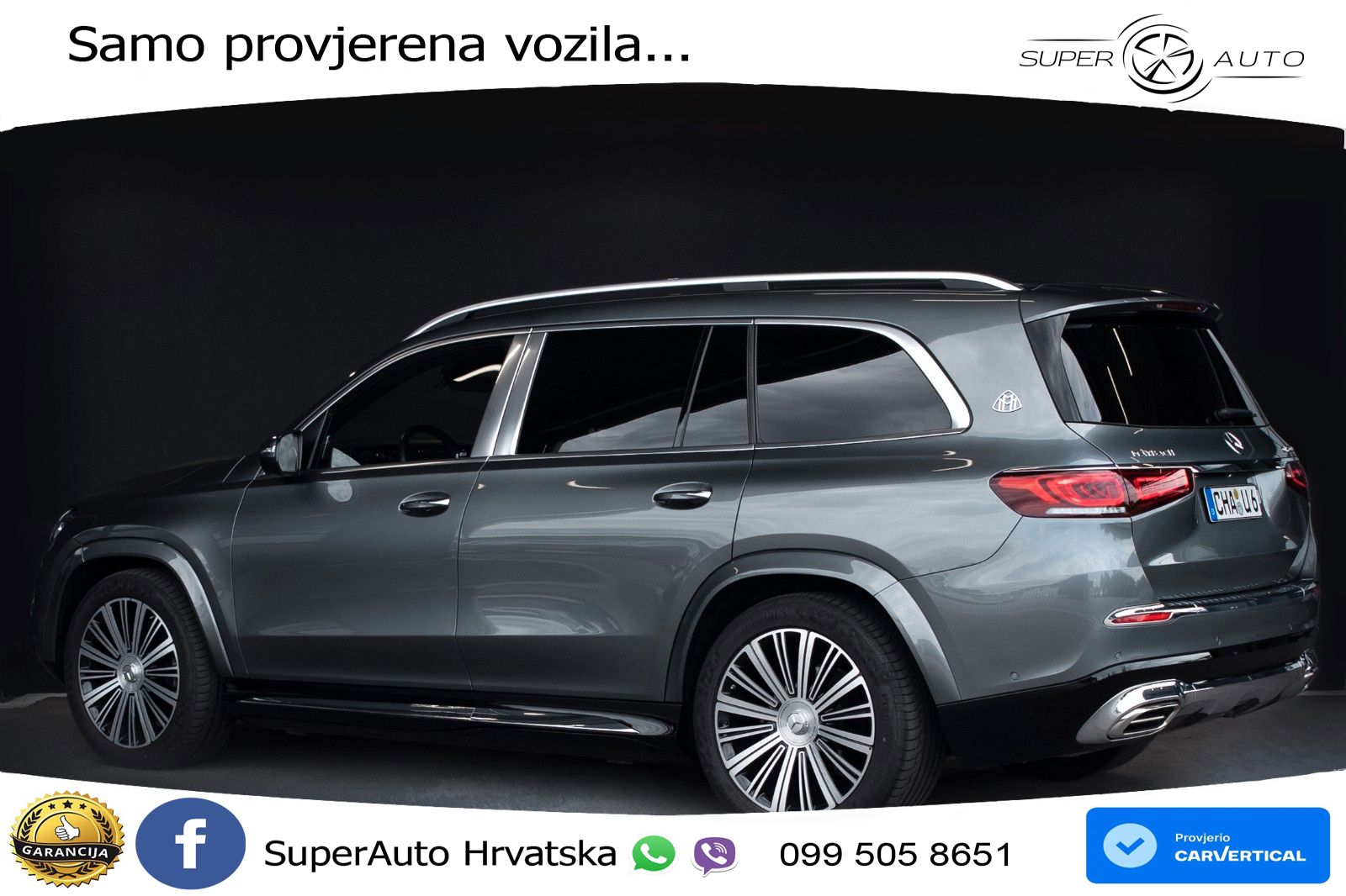 Mercedes Maybach GLS 600 V8 (557 KS) EQ Boost 4MATIC 9G-TRONIC ACC+HEAD+4xGR SJED+360+PANO
