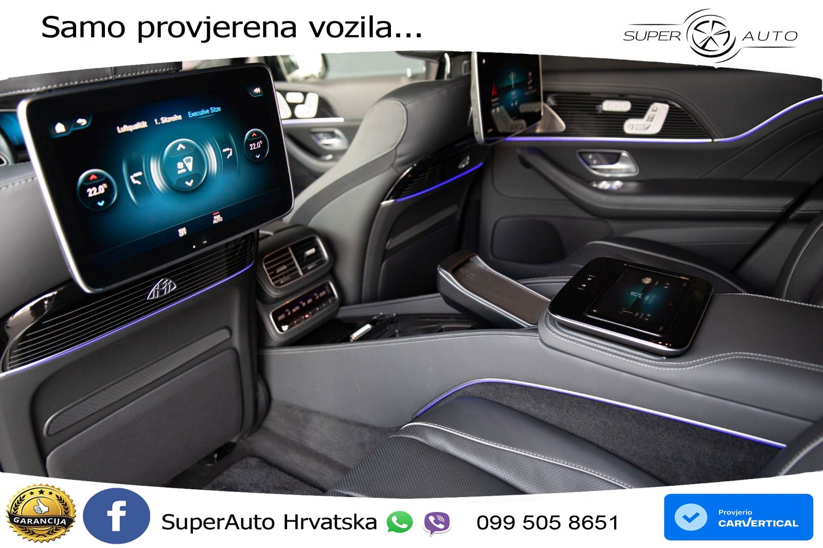 Mercedes Maybach GLS 600 V8 (557 KS) EQ Boost 4MATIC 9G-TRONIC ACC+HEAD+4xGR SJED+360+PANO