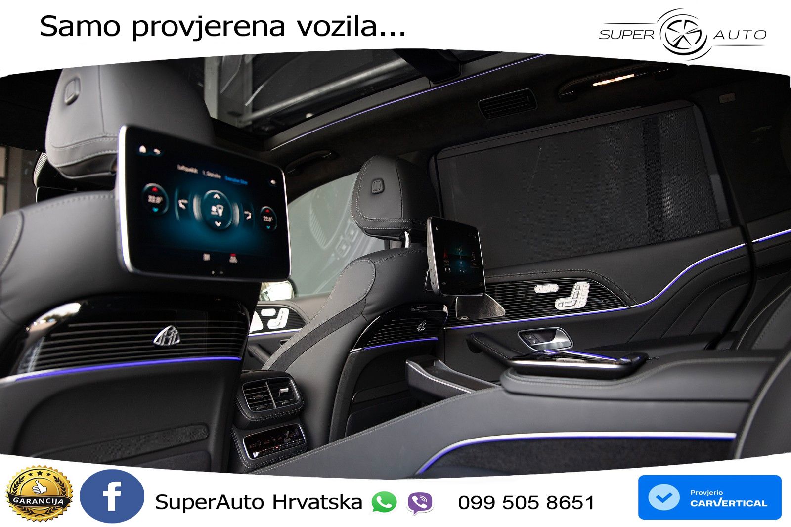 Mercedes Maybach GLS 600 V8 (557 KS) EQ Boost 4MATIC 9G-TRONIC ACC+HEAD+4xGR SJED+360+PANO
