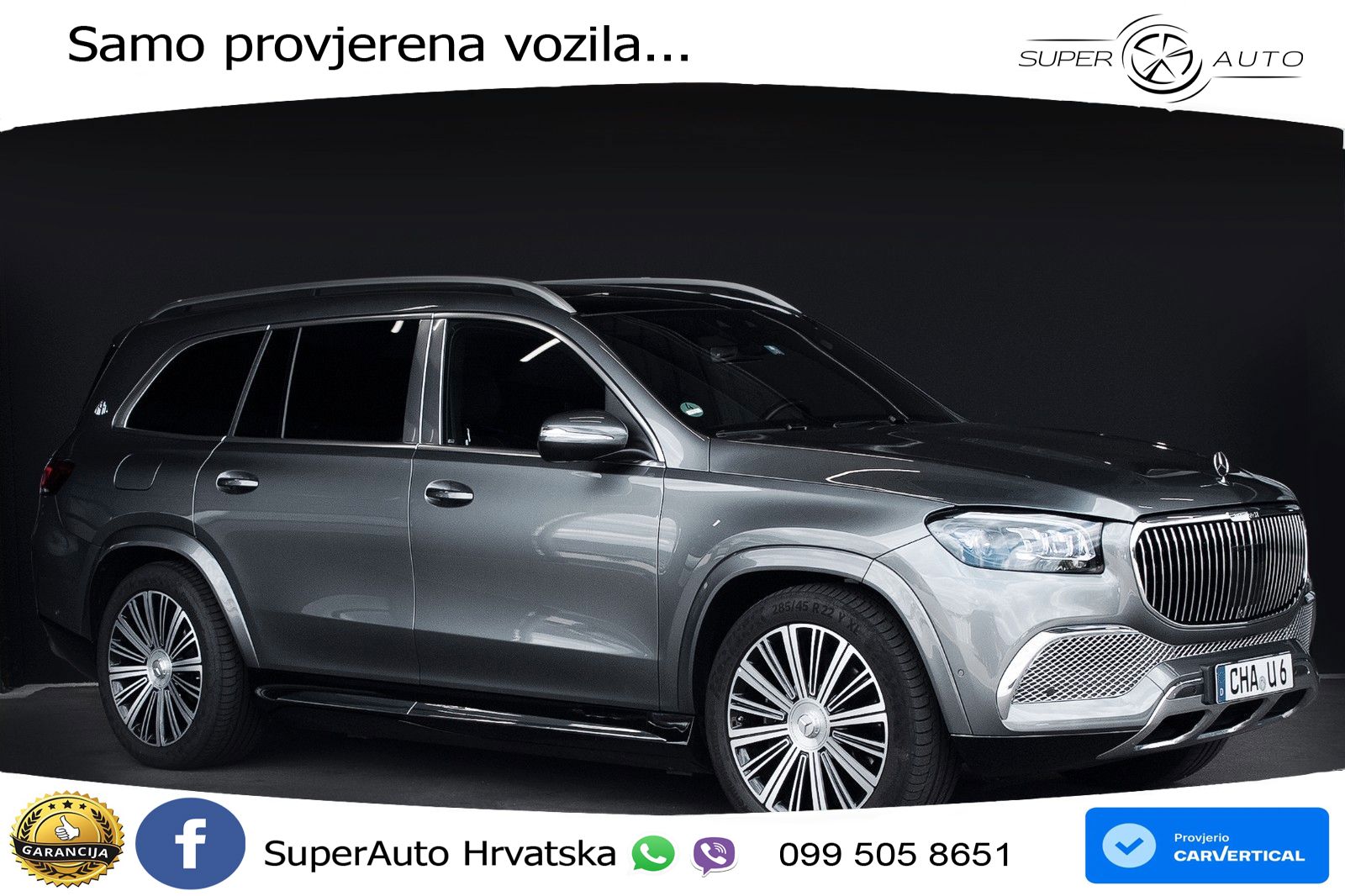 Mercedes Maybach GLS 600 V8 (557 KS) EQ Boost 4MATIC 9G-TRONIC ACC+HEAD+4xGR SJED+360+PANO