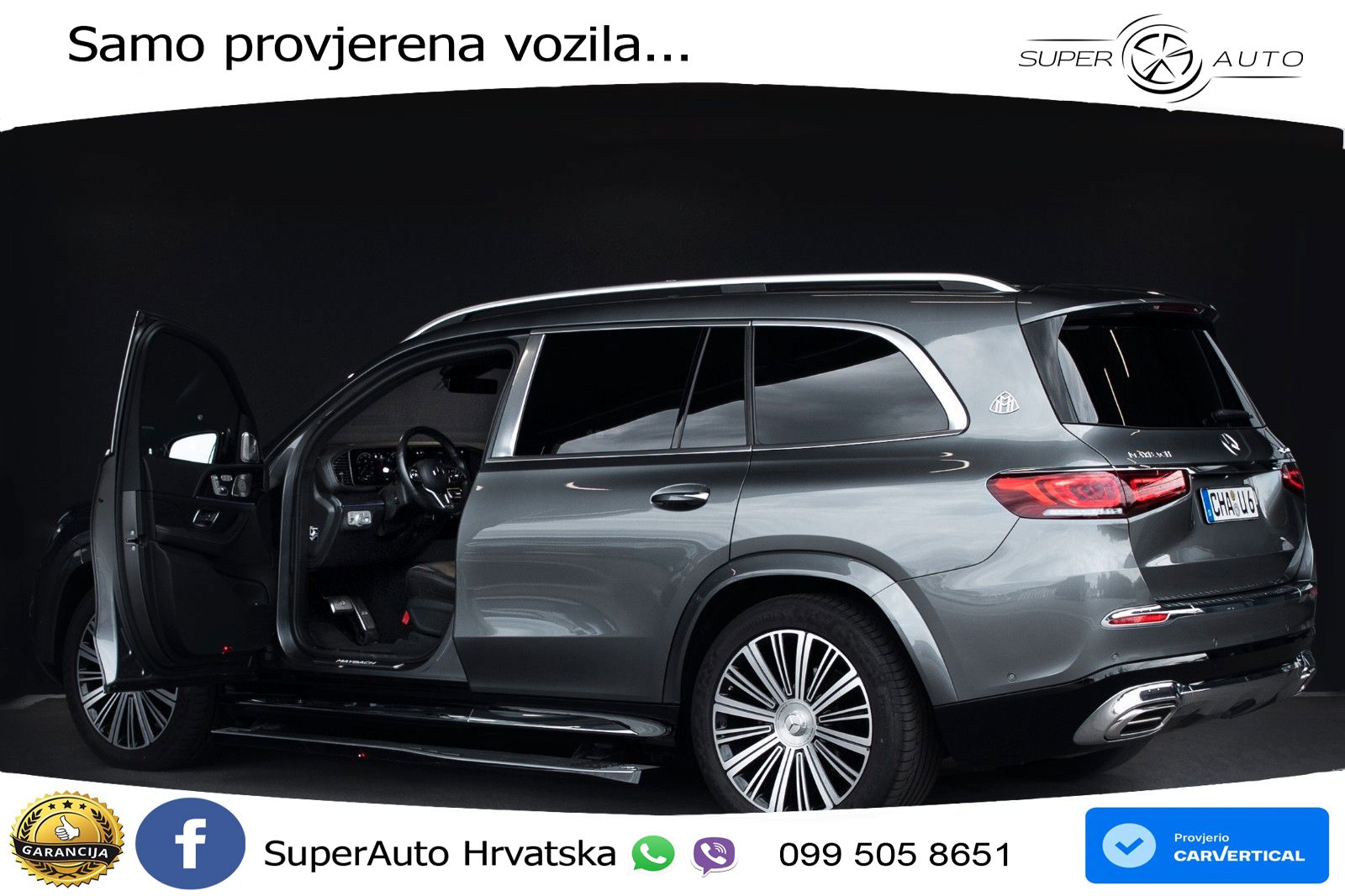 Mercedes Maybach GLS 600 V8 (557 KS) EQ Boost 4MATIC 9G-TRONIC ACC+HEAD+4xGR SJED+360+PANO