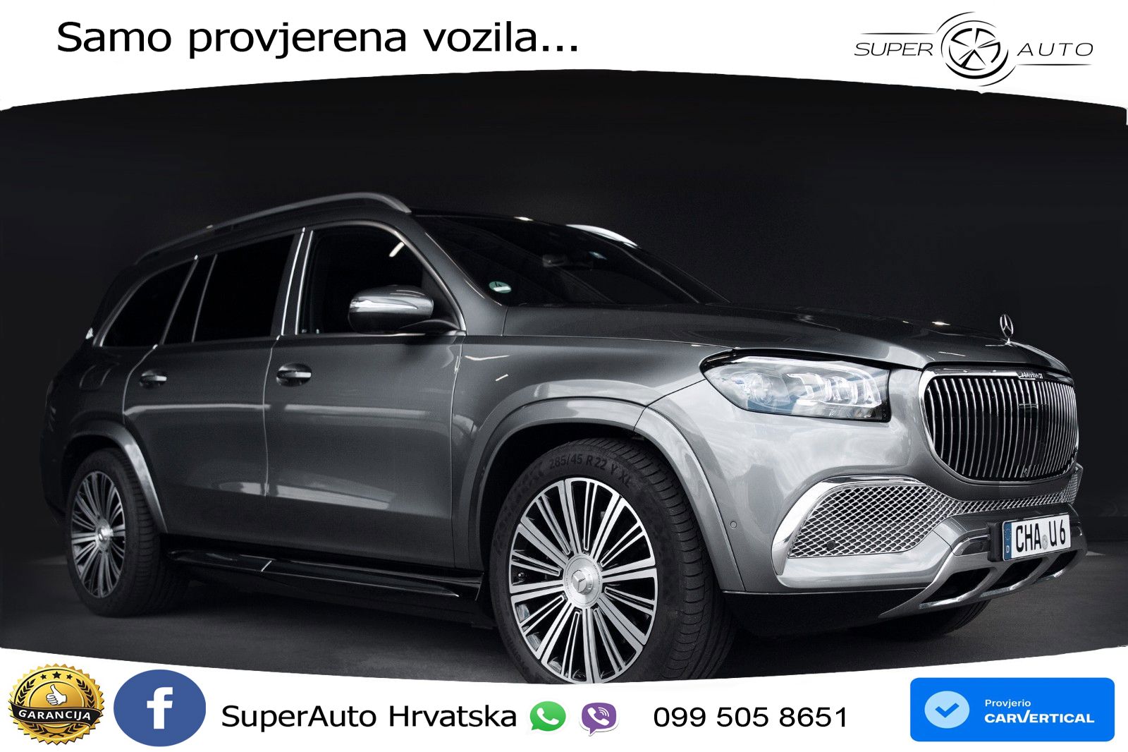 Mercedes Maybach GLS 600 V8 (557 KS) EQ Boost 4MATIC 9G-TRONIC ACC+HEAD+4xGR SJED+360+PANO