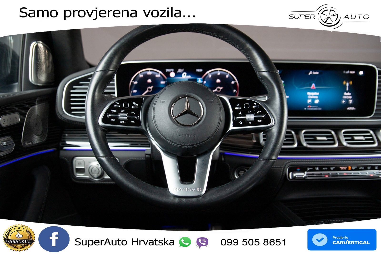 Mercedes Maybach GLS 600 V8 (557 KS) EQ Boost 4MATIC 9G-TRONIC ACC+HEAD+4xGR SJED+360+PANO