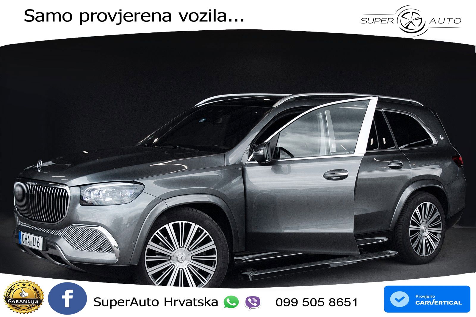 Mercedes Maybach GLS 600 V8 (557 KS) EQ Boost 4MATIC 9G-TRONIC ACC+HEAD+4xGR SJED+360+PANO