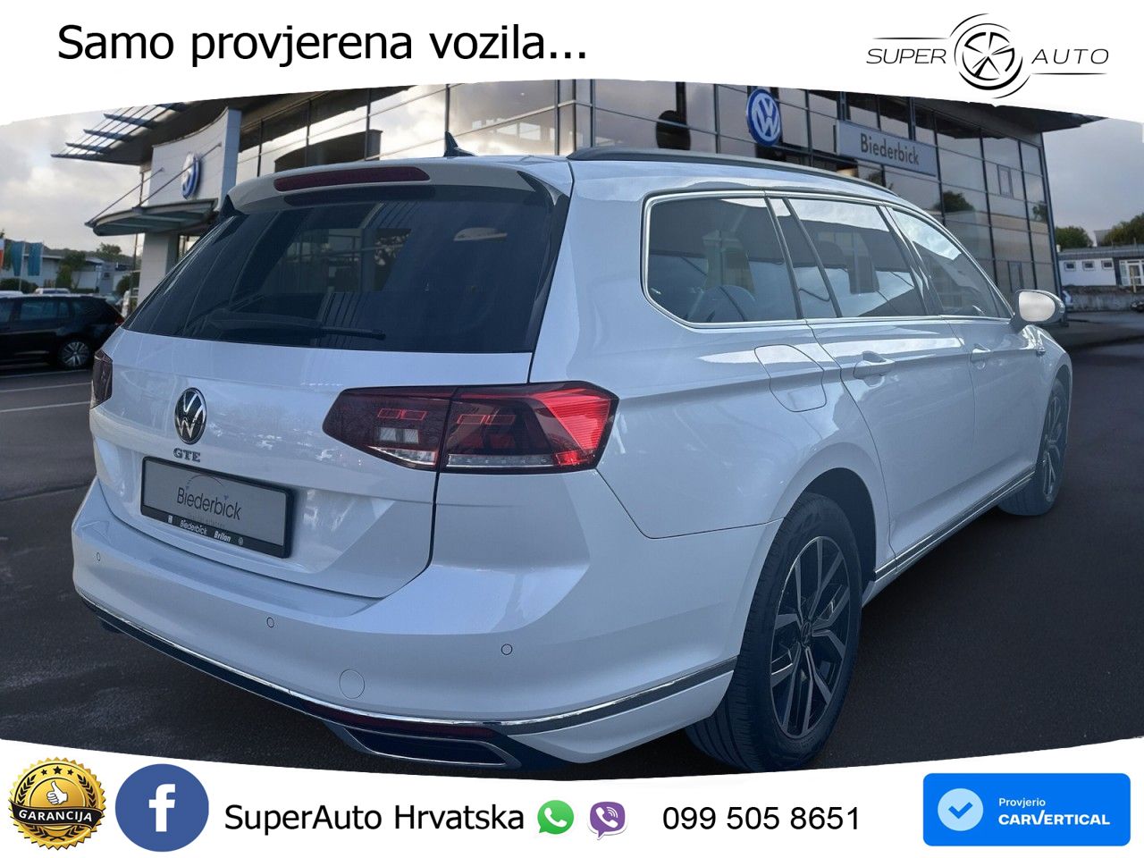 Volkswagen Passat Variant GTE 1.4 TSI (218 KS) DSG LED+GR SJED+ACC