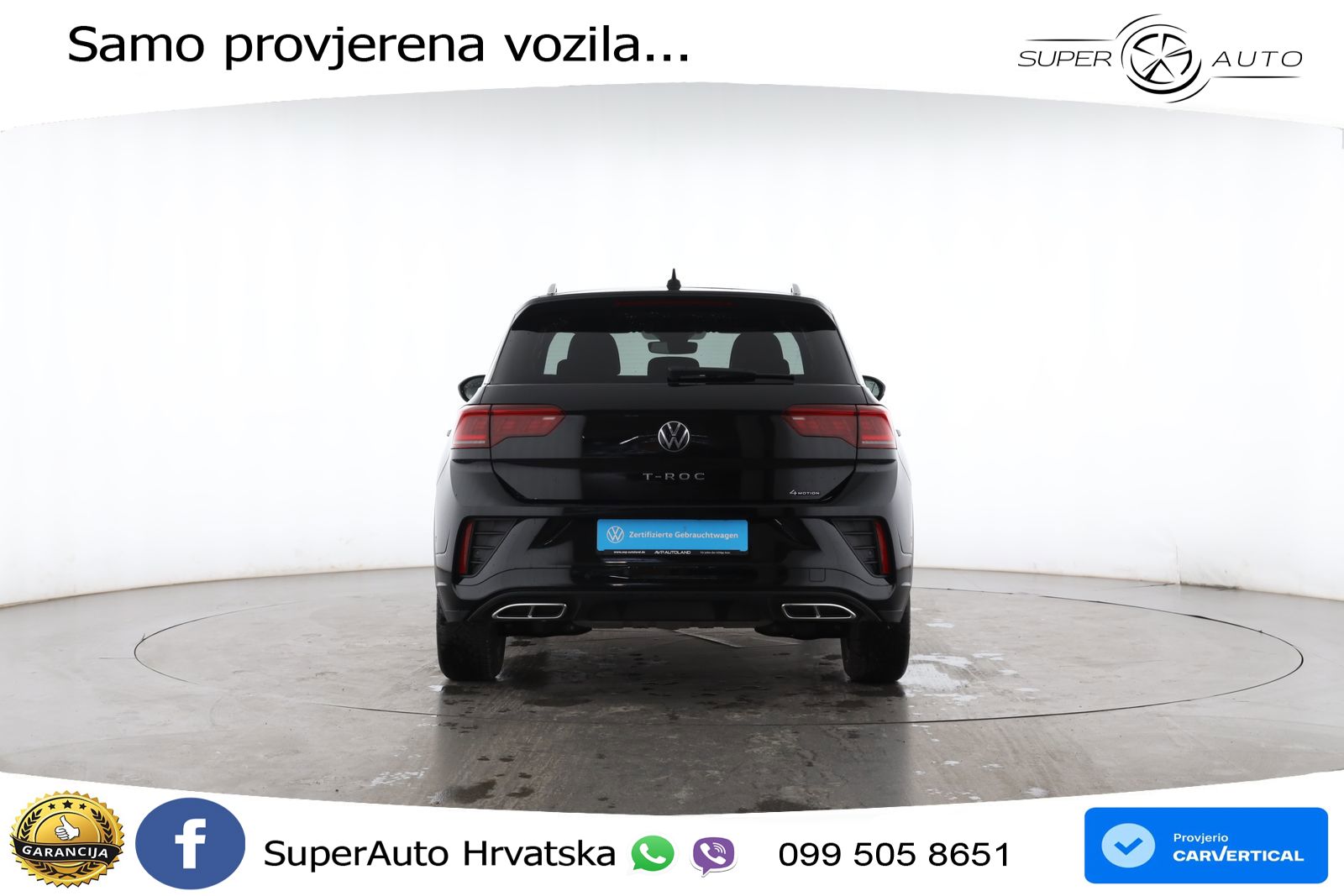 Volkswagen T-Roc I 2.0 TSI (190 KS) 4M DSG LED+GR SJED+ACC