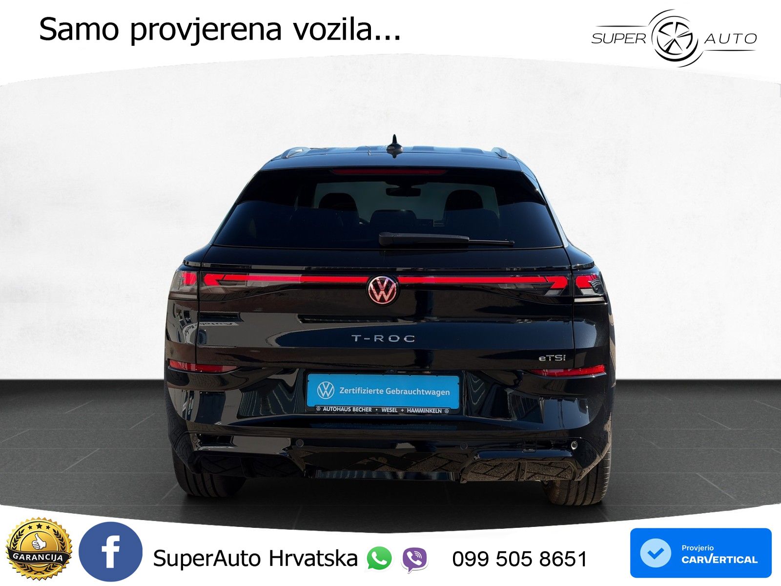 Volkswagen T-Roc 1.5 eTSI (150 KS)  DSG LED+GR SJED+ACC